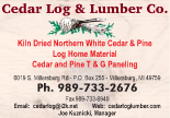 Cedar Log